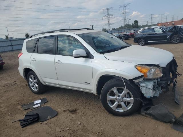 JTMDK4DV3A5087633 - 2010 TOYOTA RAV4 LIMITED WHITE photo 4