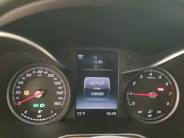 55SWF4KB0GU135360 - 2016 MERCEDES-BENZ C 300 4MATIC WHITE photo 9