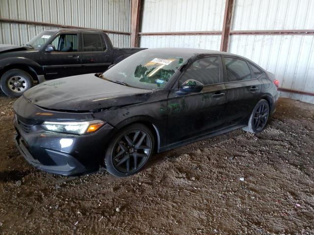 2HGFE2F57NH562153 - 2022 HONDA CIVIC SPORT შავი ფოტო 1