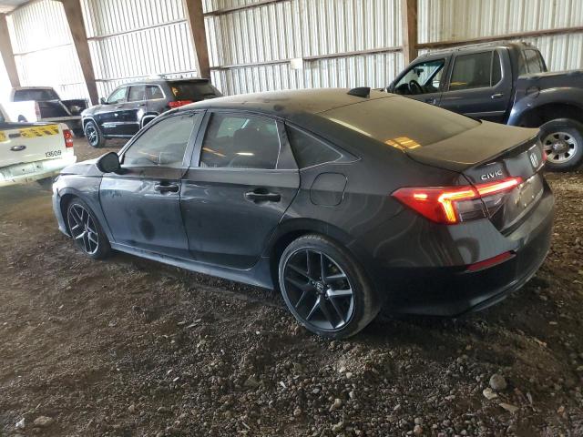 2HGFE2F57NH562153 - 2022 HONDA CIVIC SPORT შავი ფოტო 2