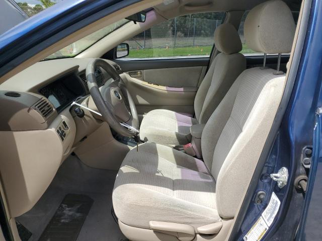 1NXBR32E37Z907171 - 2007 TOYOTA COROLLA CE BLUE photo 7