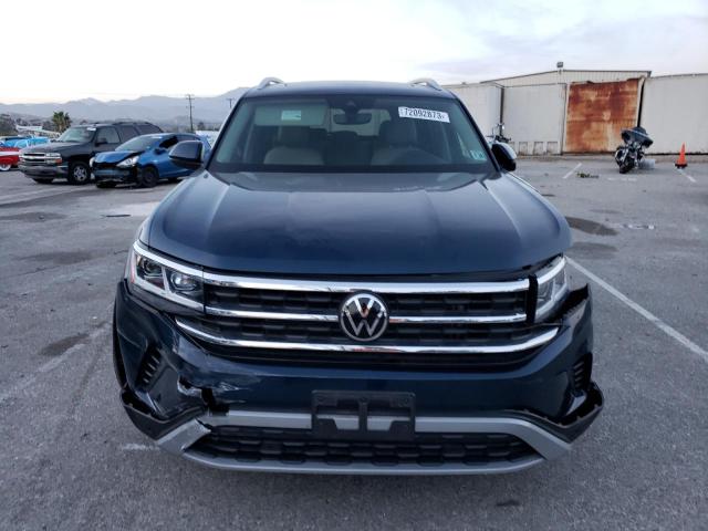 1V2BR2CA1MC595684 - 2021 VOLKSWAGEN ATLAS SEL BLUE photo 5