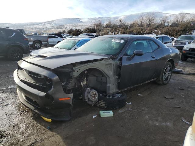 2C3CDZKG5KH741814 - 2019 DODGE CHALLENGER GT CHARCOAL photo 1