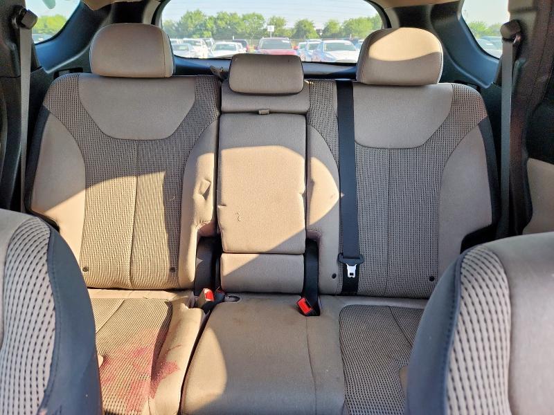 5NMS33AD1LH203633 - 2020 HYUNDAI SANTA FE SEL BLACK photo 10