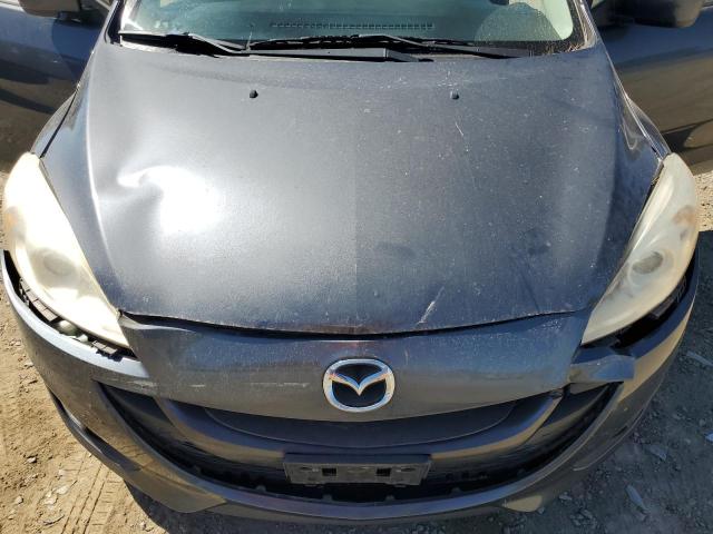 JM1CW2DL8C0142533 - 2012 MAZDA 5 GRAY photo 12