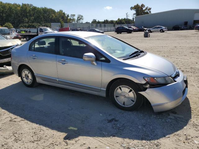 JHMFA36288S020710 - 2008 HONDA CIVIC HYBRID SILVER photo 4