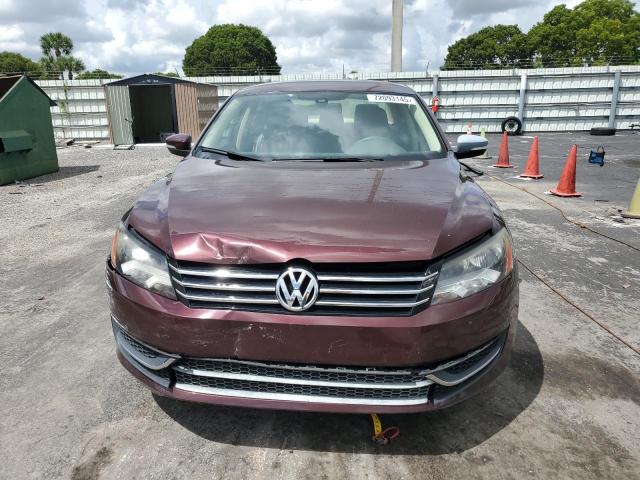 1VWBP7A3XDC042246 - 2013 VOLKSWAGEN PASSAT SE 紫色 照片 5