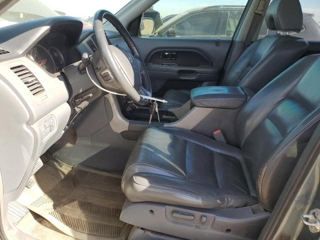 5FNYF18718B019047 - 2008 HONDA PILOT EXL GRAY photo 7