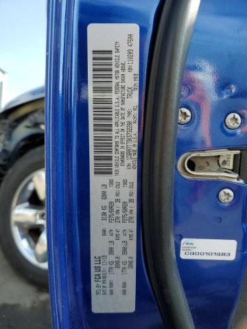 1C6RR7TT5KS732280 - 2019 RAM 1500 CLASS SLT 蓝色 照片 13