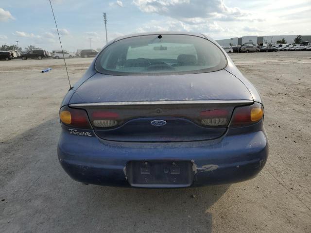 1FALP52U8VA114759 - 1997 FORD TAURUS GL BLUE photo 6