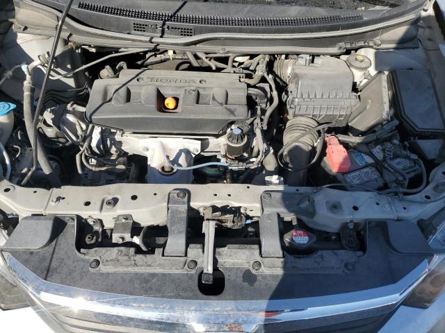 2HGFB2F93CH510124 - 2012 HONDA CIVIC EXL SILVER photo 11
