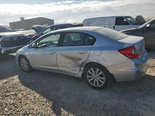 2HGFB2F93CH510124 - 2012 HONDA CIVIC EXL SILVER photo 2