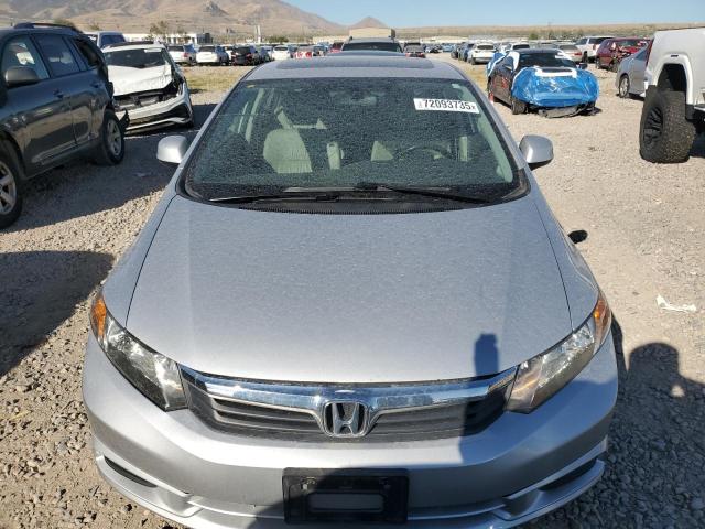 2HGFB2F93CH510124 - 2012 HONDA CIVIC EXL SILVER photo 5