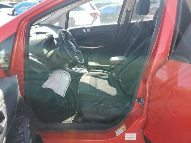 MAJ3P1TE1JC197532 - 2018 FORD ECOSPORT SE أحمر صورة 7