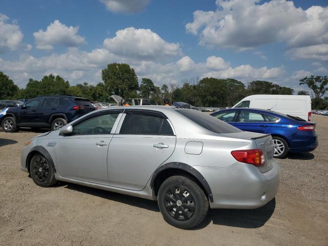 JTDBL40E099048254 - 2009 TOYOTA COROLLA BASE SILVER photo 2