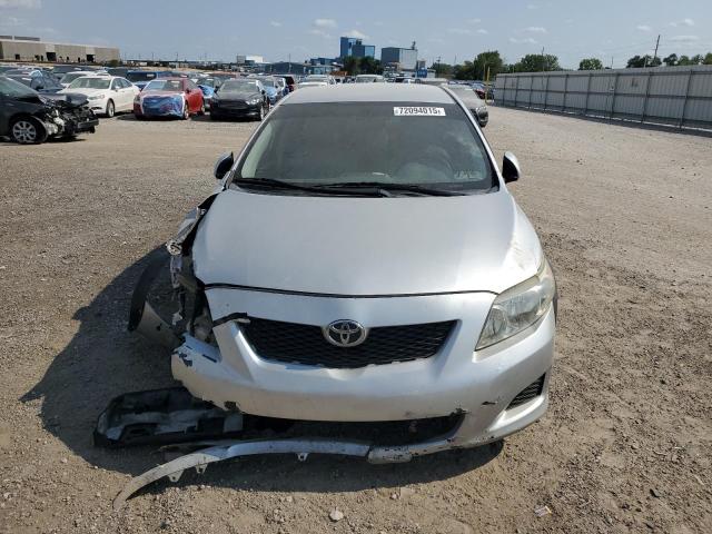 JTDBL40E099048254 - 2009 TOYOTA COROLLA BASE SILVER photo 5