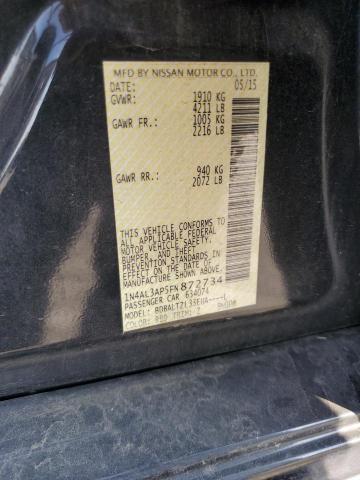 1N4AL3AP5FN872734 - 2015 NISSAN ALTIMA 2.5 蓝色 照片 12