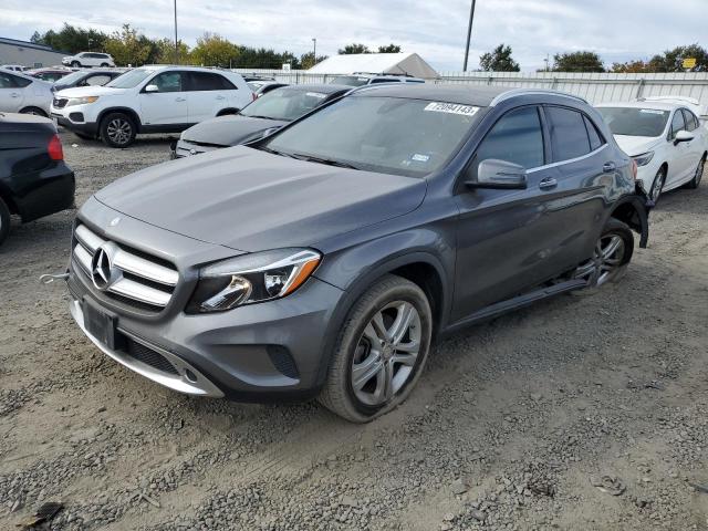 WDCTG4EB9GJ211500 - 2016 MERCEDES-BENZ GLA 250 GRAY photo 1