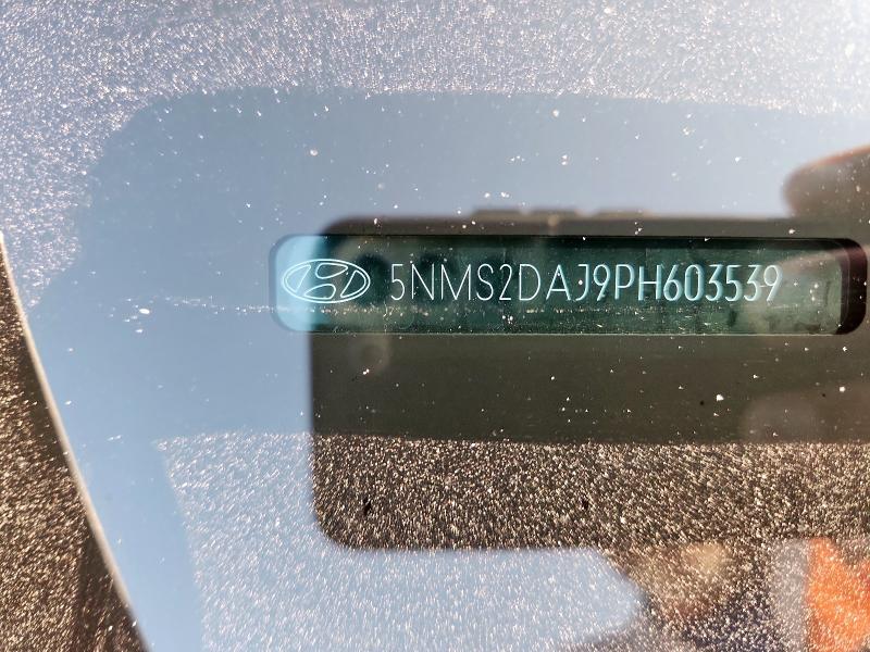 5NMS2DAJ9PH603539 - 2023 HYUNDAI SANTA FE SEL BLACK photo 13