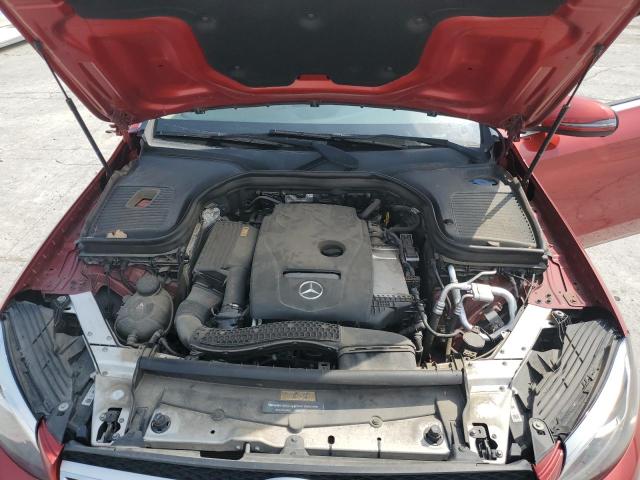WDC0G4KB7HV004489 - 2017 MERCEDES-BENZ GLC 300 4MATIC RED photo 12