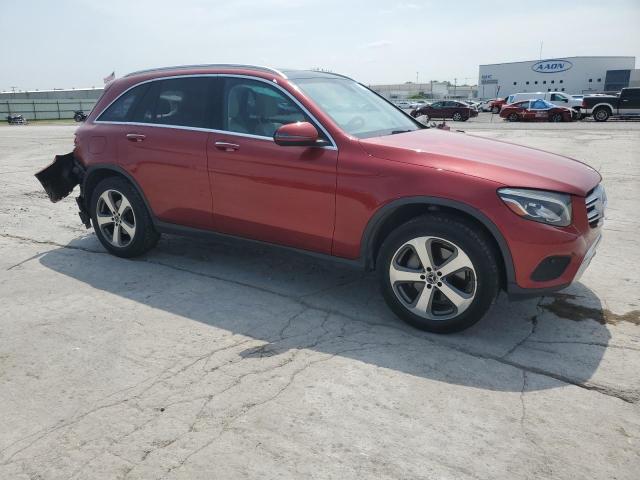 WDC0G4KB7HV004489 - 2017 MERCEDES-BENZ GLC 300 4MATIC RED photo 4