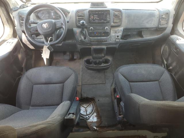 3C6LRVDG0PE606012 - 2023 RAM PROMASTER 2500 HIGH أبيض صورة 8