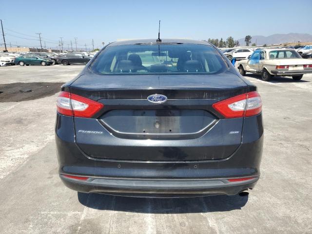 3FA6P0H73ER337363 - 2014 FORD FUSION SE BLACK photo 6