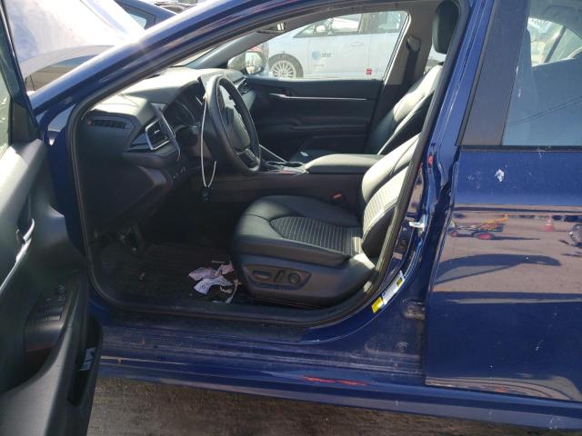 4T1T11AKXPU118796 - 2023 TOYOTA CAMRY SE NIGHT SHADE BLUE photo 7