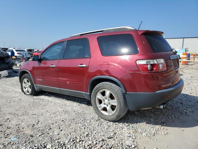 1GKER13778J143581 - 2008 GMC ACADIA SLE RED photo 2