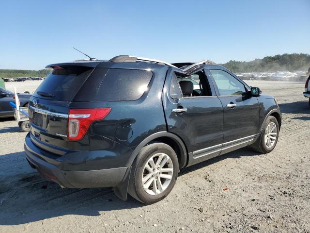 1FM5K7D85FGA01049 - 2015 FORD EXPLORER XLT BLACK photo 3