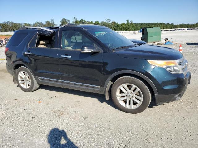 1FM5K7D85FGA01049 - 2015 FORD EXPLORER XLT BLACK photo 4