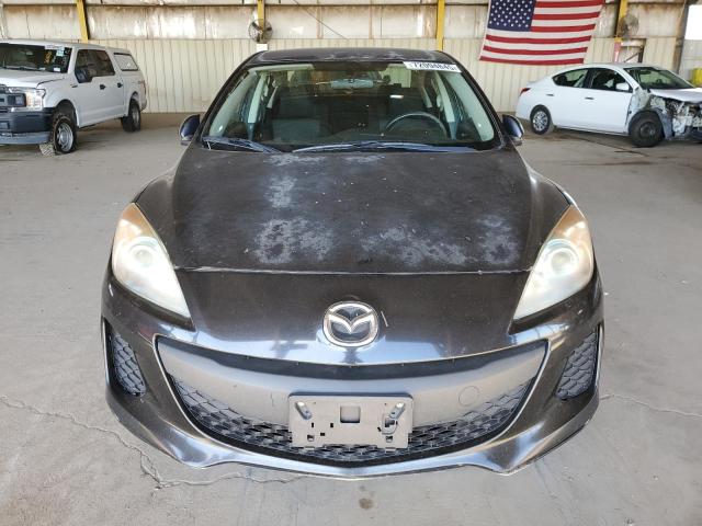 JM1BL1V85C1624766 - 2012 MAZDA 3 I CHARCOAL photo 5