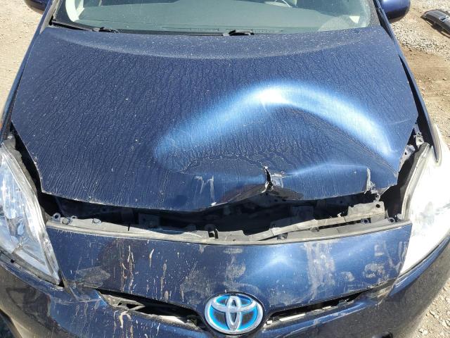 JTDKN3DUXD1685620 - 2013 TOYOTA PRIUS أزرق صورة 11