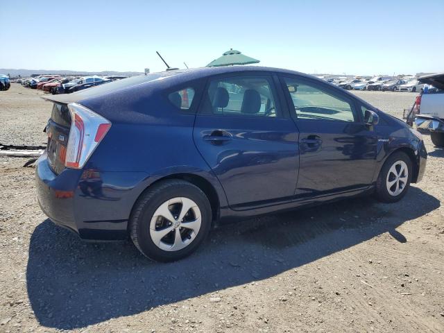JTDKN3DUXD1685620 - 2013 TOYOTA PRIUS أزرق صورة 3