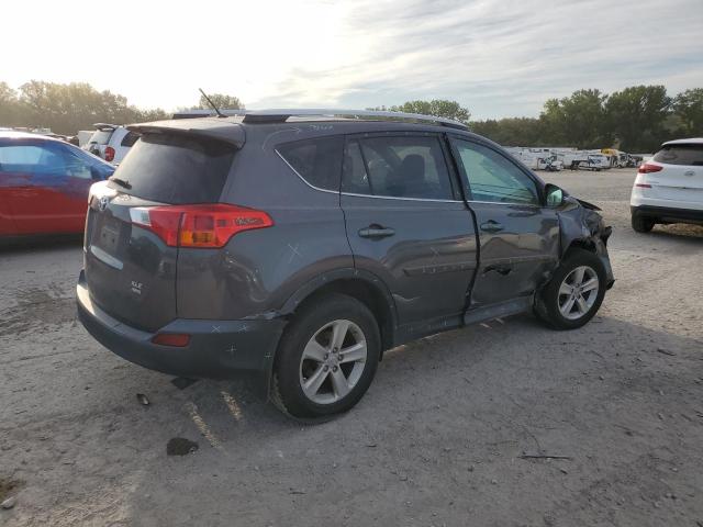 2T3RFREV5DW098555 - 2013 TOYOTA RAV4 XLE GRAY photo 3