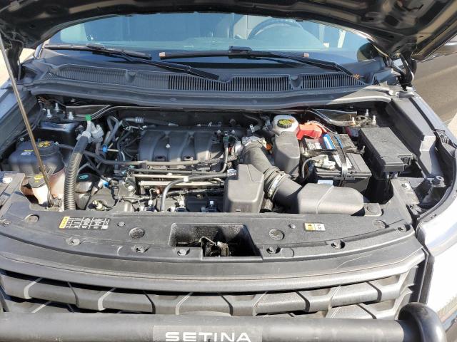 1FM5K8AR1JGC95321 - 2018 FORD EXPLORER POLICE INTERCEPTOR Սև լուսանկար 12