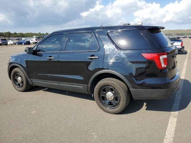 1FM5K8AR1JGC95321 - 2018 FORD EXPLORER POLICE INTERCEPTOR Սև լուսանկար 2