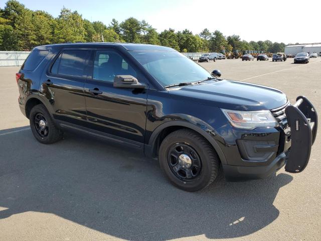 1FM5K8AR1JGC95321 - 2018 FORD EXPLORER POLICE INTERCEPTOR Սև լուսանկար 4