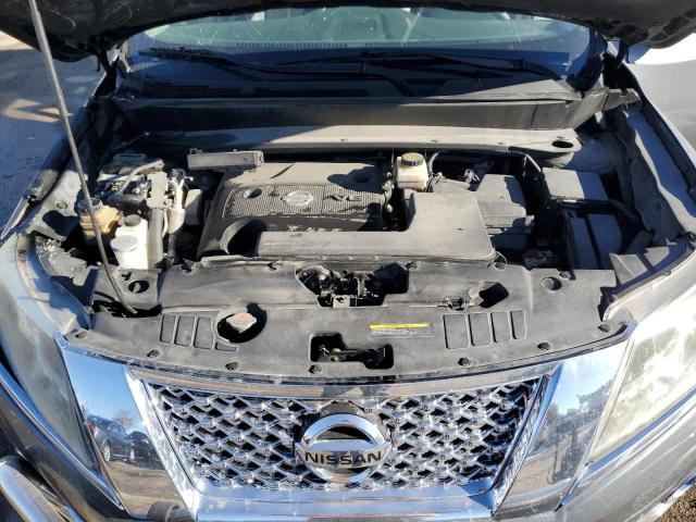 5N1AR2MM3FC611422 - 2015 NISSAN PATHFINDER S GRAY photo 12