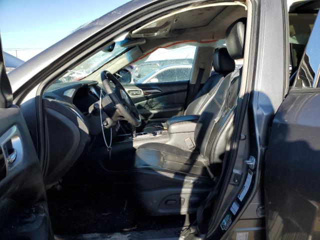 5N1AR2MM3FC611422 - 2015 NISSAN PATHFINDER S GRAY photo 7