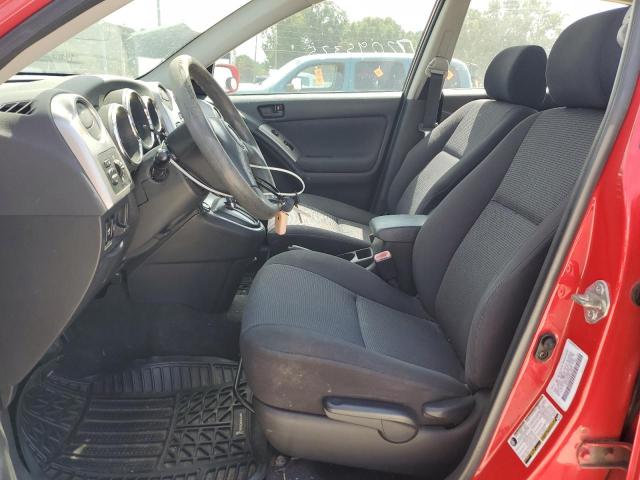 5Y2SL63885Z450874 - 2005 PONTIAC VIBE RED photo 7