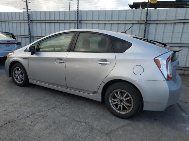 JTDKN3DU6C5415078 - 2012 TOYOTA PRIUS ვერცხლისფერი ფოტო 2