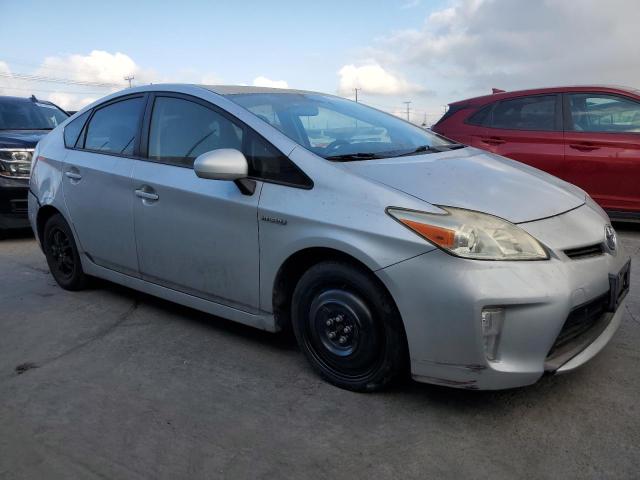 JTDKN3DU6C5415078 - 2012 TOYOTA PRIUS ვერცხლისფერი ფოტო 4