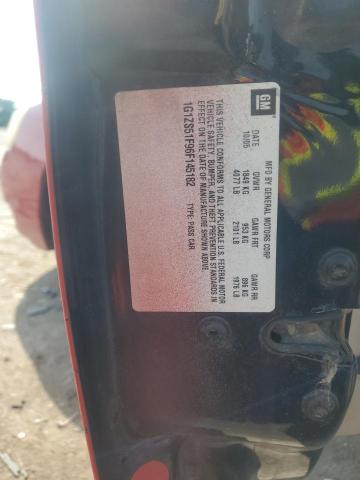 1G1ZS51F96F145182 - 2006 CHEVROLET MALIBU LS RED photo 13