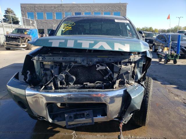 1N6AA07BX4N585099 - 2004 NISSAN TITAN XE GREEN photo 5