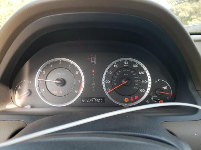 1HGCP26858A165521 - 2008 HONDA ACCORD EXL BLACK photo 9