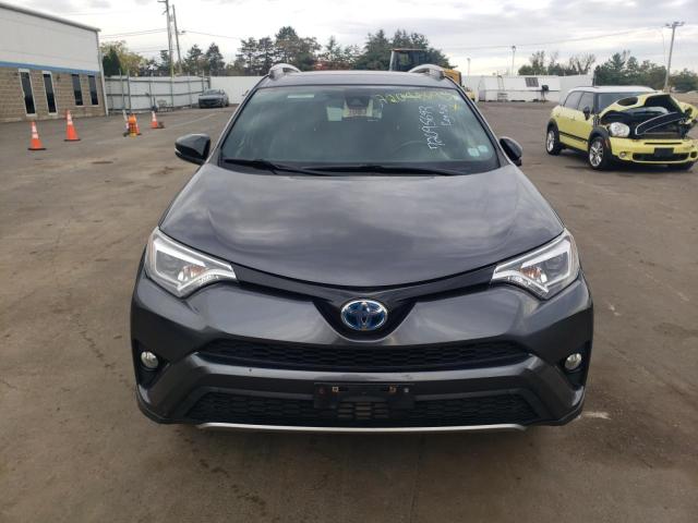 JTMJJREV5HD081740 - 2017 TOYOTA RAV4 HV SE GRAY photo 5