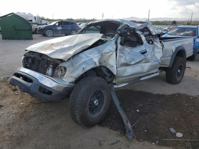 5TEWN72N64Z343950 - 2004 TOYOTA TACOMA XTRACAB SILVER photo 1