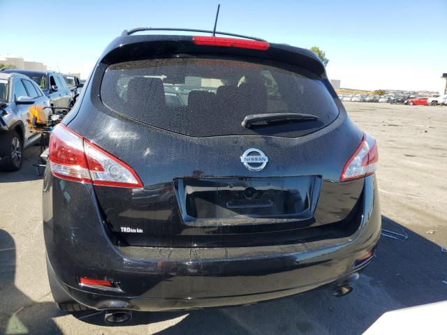 JN8AZ1MU7CW103452 - 2012 NISSAN MURANO S BLACK photo 6