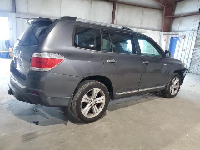 5TDDK3EH9CS113118 - 2012 TOYOTA HIGHLANDER LIMITED GRAY photo 3